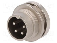 Connecteurs: M16; Douille; Homme; Soudure ;p En :4 ; 5A; 300VC09131W0041002