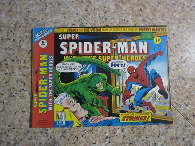 November 3rd 1976, SUPER SPIDER-MAN, Anthony Dunkley, Simon Botham, Robin Steele
