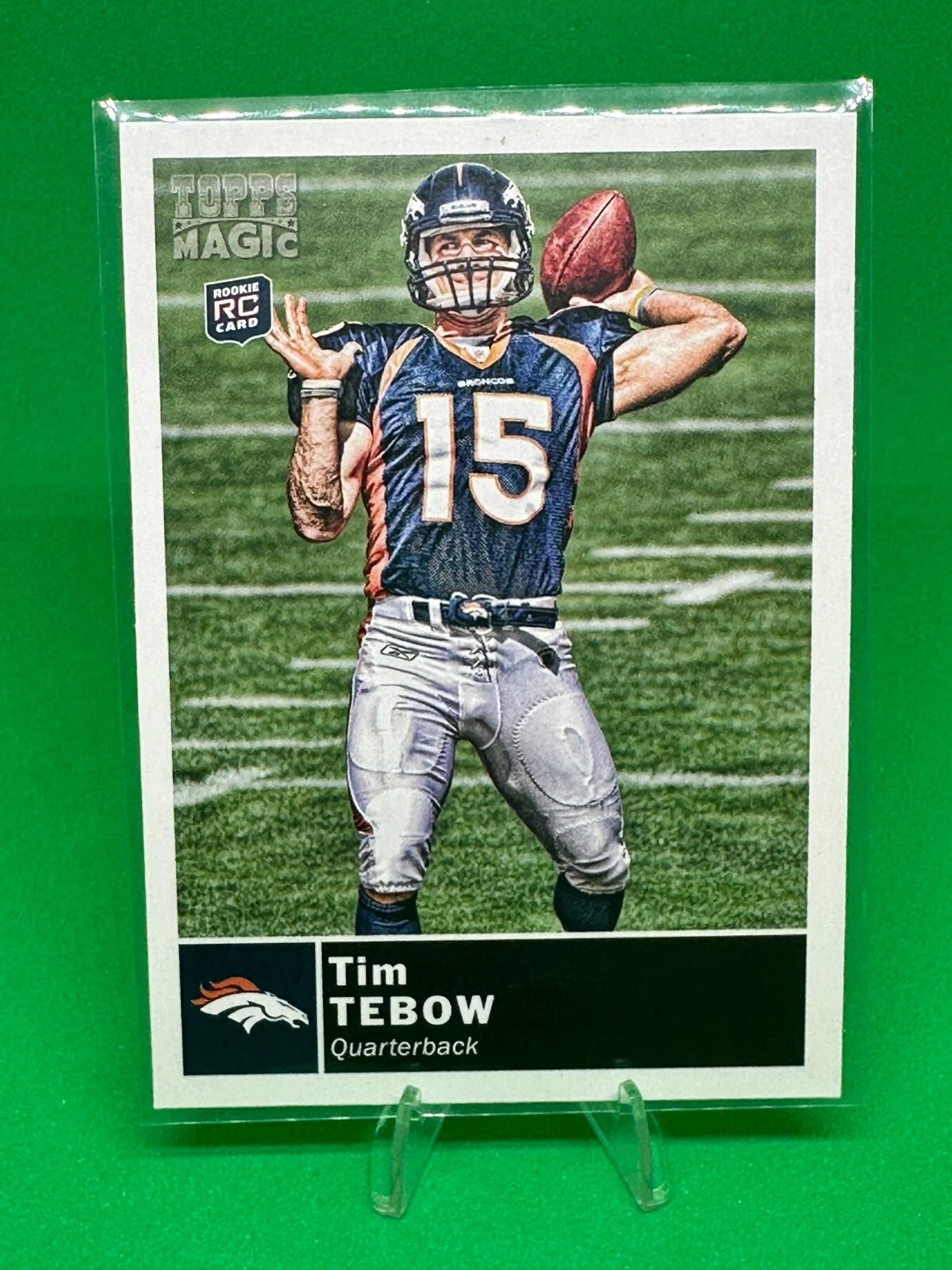 Tim Tebow trading card