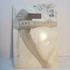 Lane Bryant Body Shaper Leg Hosiery Pantyhose New Size C/D Beige Reinforced Toe 