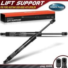 2x Rear Trunk Lift Supports Shocks Struts for Ford Mustang 2015-2023 w/ Spoiler