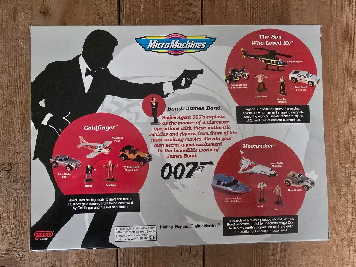 特撮 007 JAMES BOND MicroMachines Micro Machines James Bond 007 | eBay