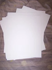 10 Pieces 9" x 12" 144 lb Watercolor Paper, can be postcards