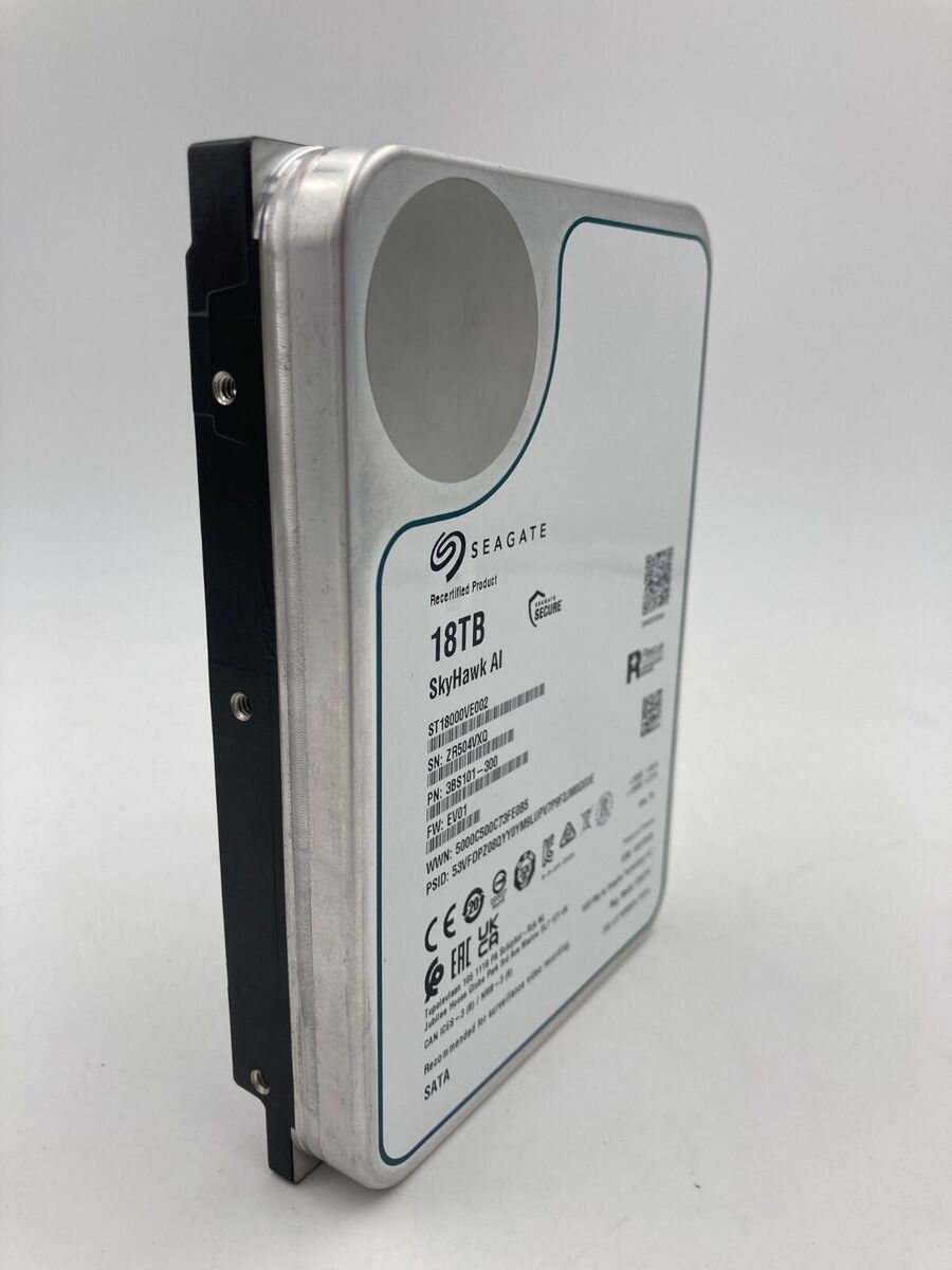 Seagate SkyHawk AI 7200RPM 18 TB 3.5 Seagate SkyHawk AI 7200RPM 18 TB 3.5