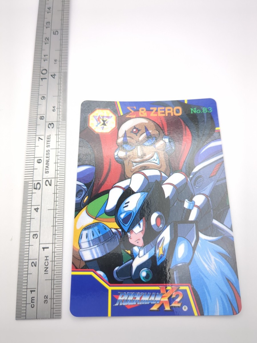 PSA10 ロックマンX2 カードダス 1995 Sigma Zero No.83 Mega Man X2 ROCK Card Carddass 1994 CAPCOM