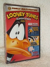 Looney Tunes Super Stars Volume 2 (DVD, 2017 3-Disc) Tweety Sylvester Daffy Duck