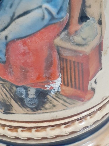 Pair vintage german steins - Picture 3 of 21