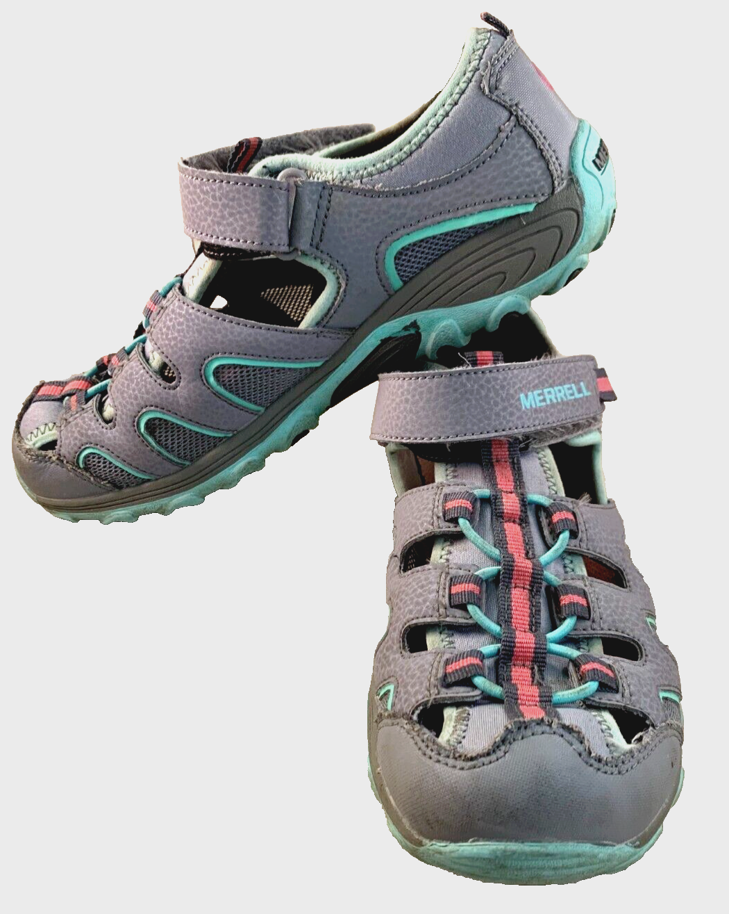 Scarpe sandali impermeabili Merrell Hydro H2O Hiker rosa viola ragazze taglia 5M gioventù