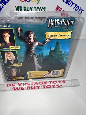 NECA Reel Toys Harry Potter Series 3 Bellatrix LeStrange Action Figure New 2007