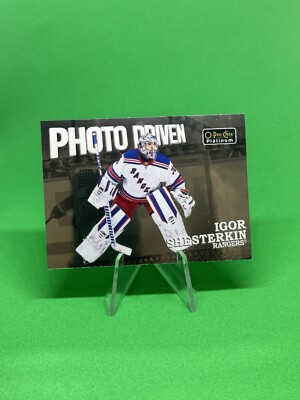 2022-23 O-Pee-Chee Platinum: Photo Driven #PD-4 Igor Shesterkin Rangers