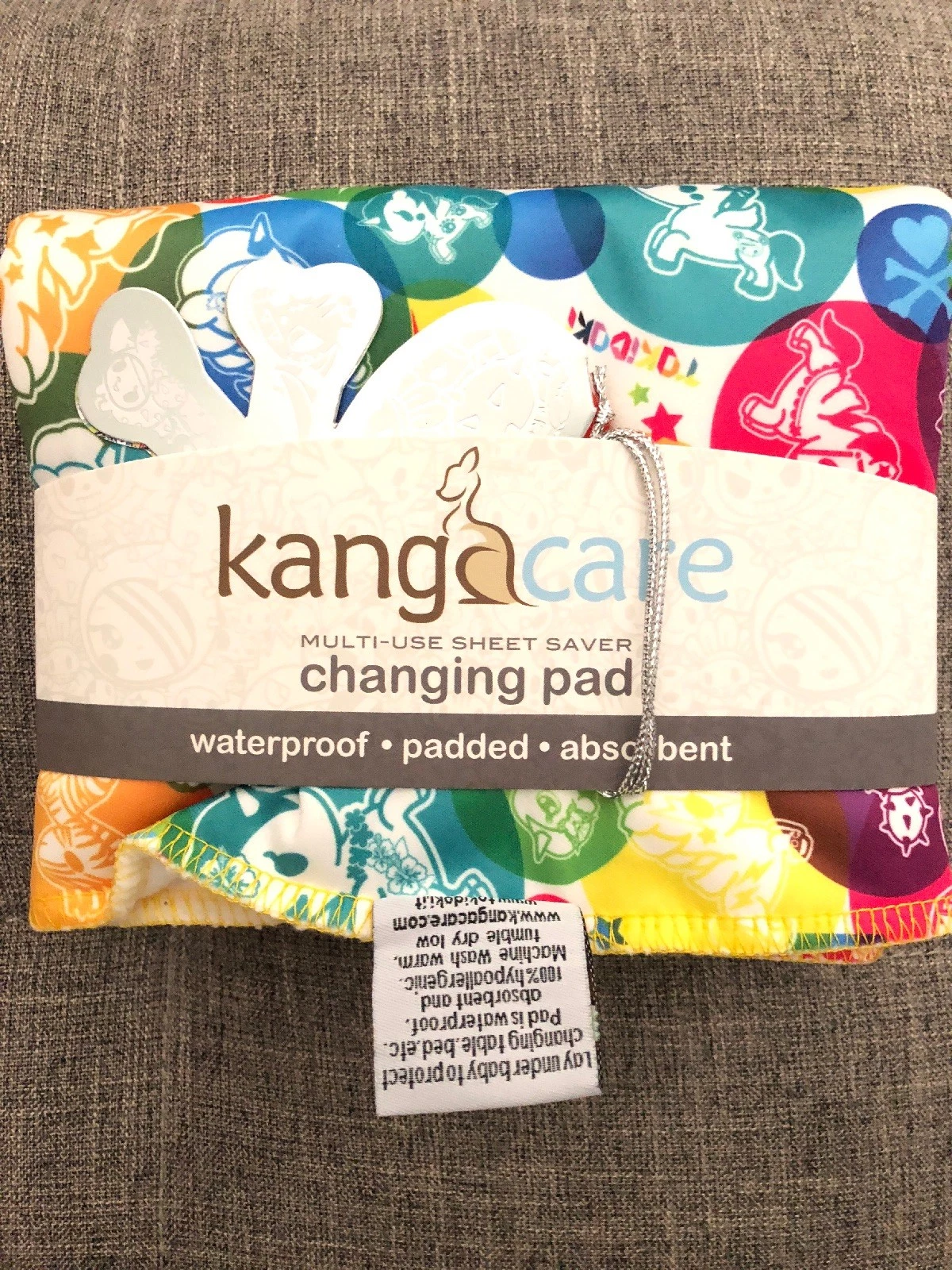 NWT Tokidoki x Kanga Care Multi-Use Sheet Saver Change Pad ~ TokiCorno
