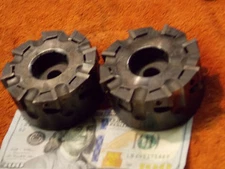 McQuade ST-32748 3" shell face mill 1" Arbore hole 3-5/16 carbide bit tip to tip