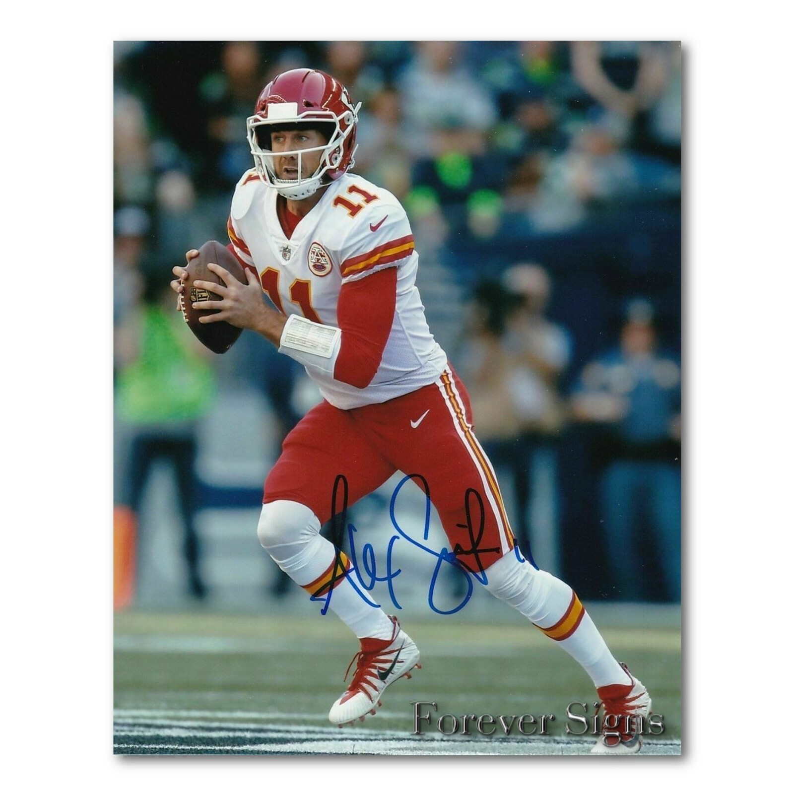 Alex Smith Chiefs Signed 8 x 10 Photo REPRINT