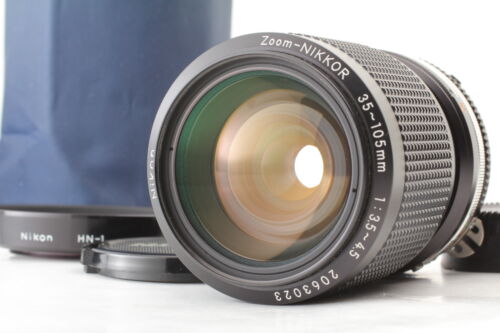 [MINT /Hood,Caps] Nikon Ai-s Ais Zoom-NIKKOR 35-105mm f/3.5-4.5 Lens From JAPAN - Picture 1 of 10
