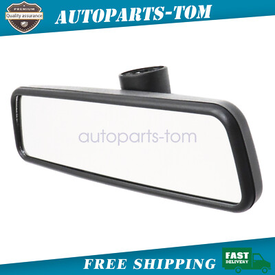 Black Rear View Interior Mirror Fit VW Golf Jetta Bora Passat B5 Tiguan Polo EOS