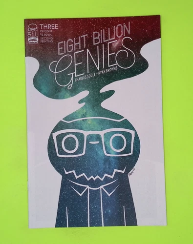 Eight Billion Genies #3 - 2nd print 2022 Image Comics Variant High Grade A86-250