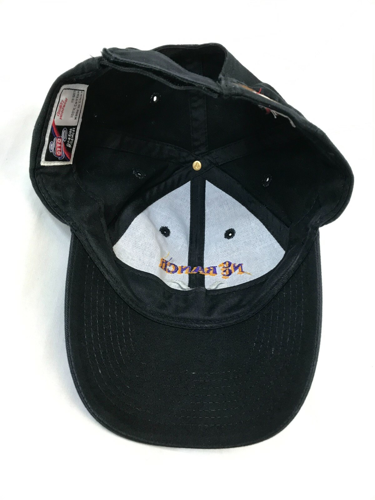 NCC Ranch Baseball Cap Strapback Hat Double Horse… - image 9