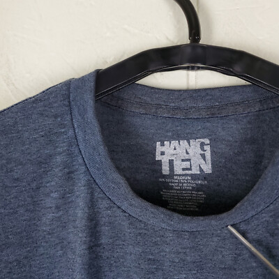 T-shirt Homme Hang Ten Bleu Marine Taille M – Neuf Avec étiquettes