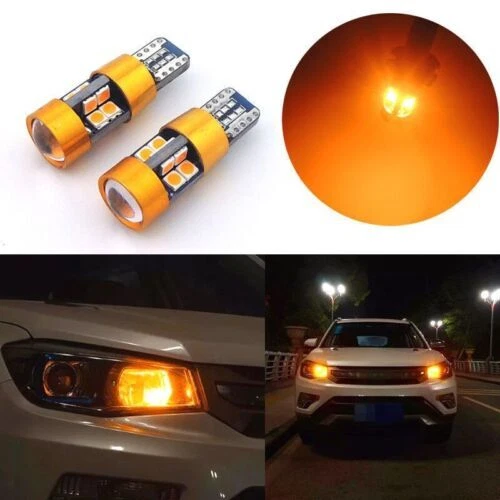 Ampoules et LEDs orange pour automobile