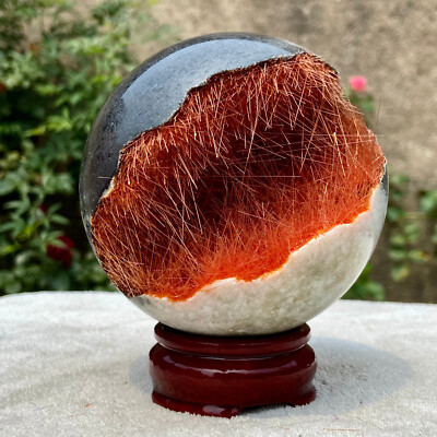 2.3LB Rare iron ore Phosphorus Magnesium Mine Open Smile crystal ball Healing