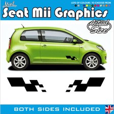 Seat Mii Side Stripes FR Cupra Ibiza Decals Stickers Graphics 006