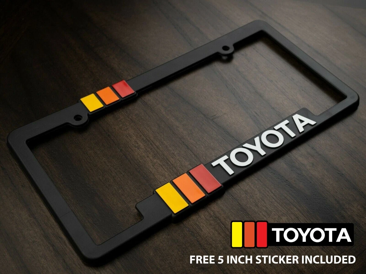 Toyota license plate frames online