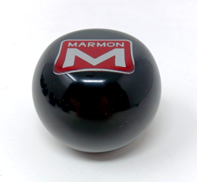Marmon Trucks  Gear Shift Knob truck semi vintage style black smooth flat top