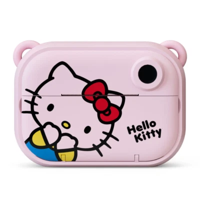 KIDAMENTO Instant Print Kids Digital Camera and Video Camera, 32G Card Model P Hello Kitty