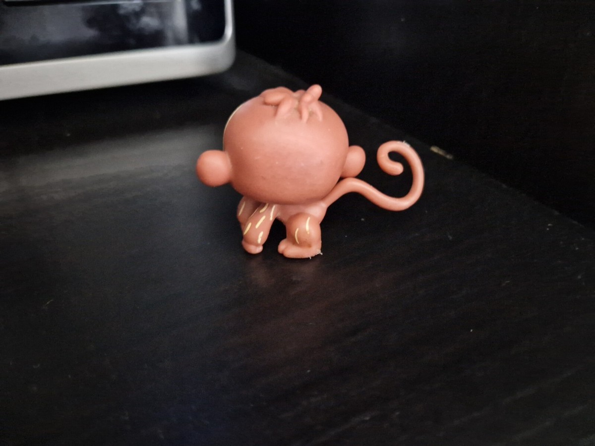 Figurine Littlest Pet Shop Singe Araignée - Hasbro - Numéro 485 - Occasion