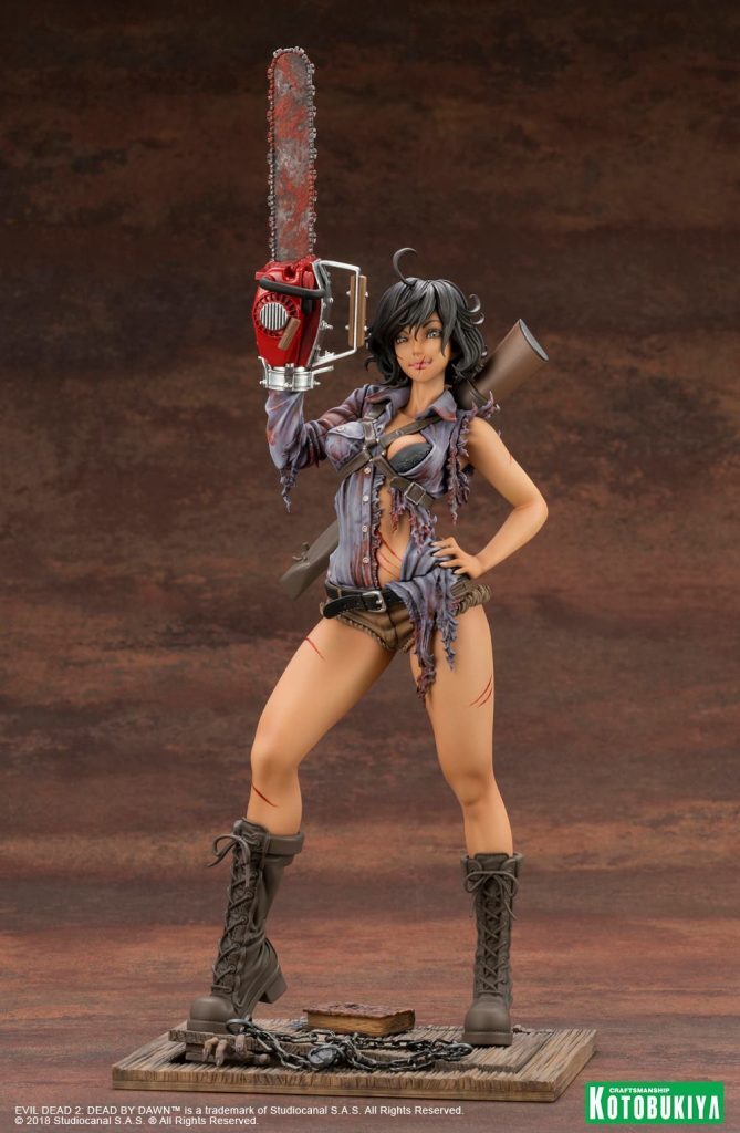 Figurine Ash Williams Kotobukiya Horror Bishoujo de Collection