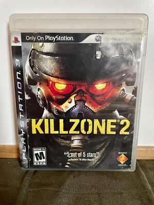 PS3 Killzone 2 (Sony PlayStation 3, 2009) Complete w/Manual
