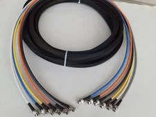 6 FT 6 Channel Snake Belden 1505A HD-SDI  RG59 Video Cable 4.5 GHZ BNC Male