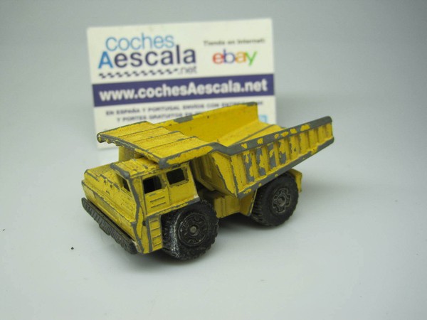 1/64 Matchbox USADO USED REF 162 Faun Dump Truck 1/150 1985 cochesaescala