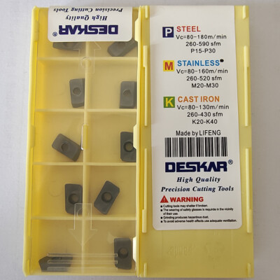10pcs/box APMT1135PDER-H2 LF6018 APMT1135PDER-H2 DESKAR CNC carbide inserts