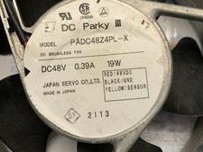 Japan Servo DC Parky III DC Brushless Fan PADC48Z4PL-X  (Tested/Working)
