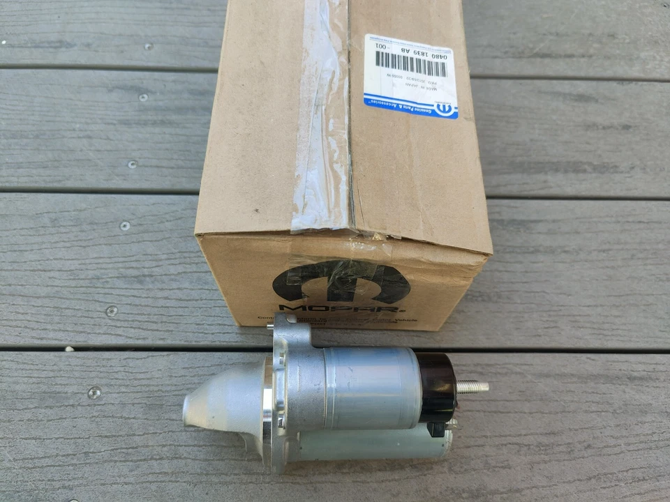New Genuine Starter Motor Jeep Cherokee KL 3.2L Dodge Journey JC 3.6L 04801839 - Image 3 of 4