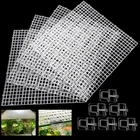 4 Aquarium Lid Hood Fish Tank Top Cover Terrarium Lid Plastic Grid Panel Egg Cra