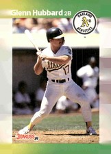 1989 Donruss #568 Glenn Hubbard