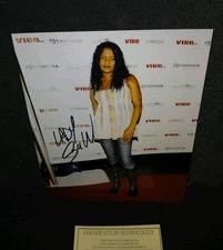 Marion Hall Lady Saw Reggae Artist Signed Auto 8X10 Photo & COA