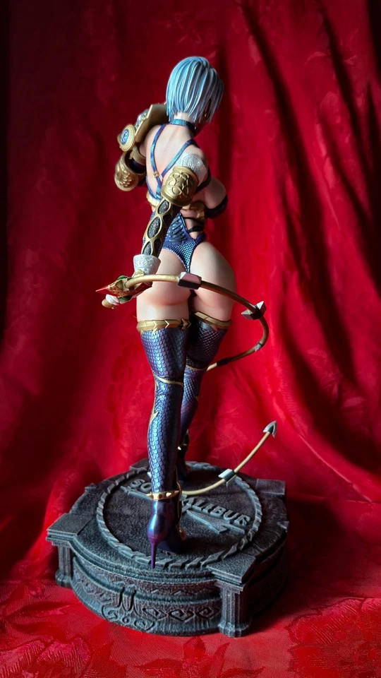 Figura de San Valentín de Hiedra 1:5 de Soulcalibur | PINTADA A MANO | 38 cm/15 pulgadas Foto 4 de 4