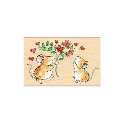 Penny Black Wood Mounted Rubber Stamp - Love-Tail 3608J