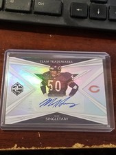 2020 Panini Limited - Team Trademarks Autographs Mike Singletary #TT-MS /35 (AU)