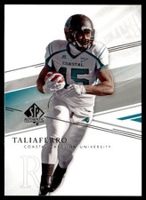 2014 SP Authentic Lorenzo Taliaferro Rookie Coastal Carolina Chanticleers #87