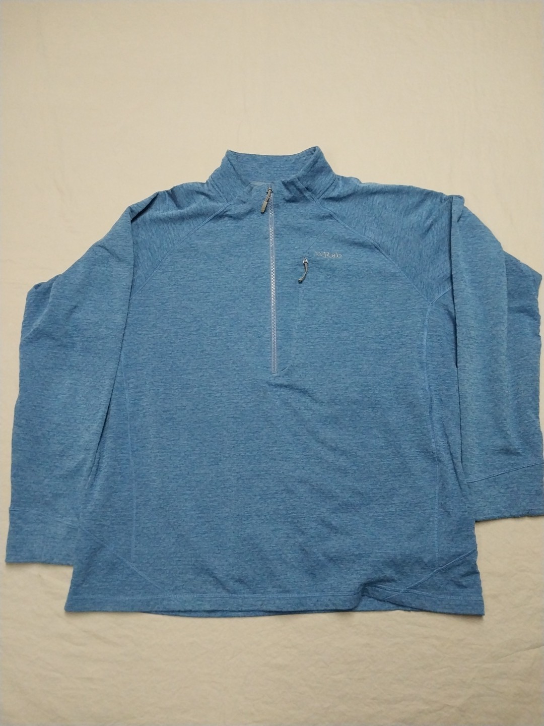 Rab Nexus 1/2 Zip Fleece Pullover Men's 2XL Blue Technical Mid-Layer