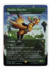 Paradise Chocobo - Birds of Paradise (Borderless) P 483 Commander: Final Fantasy
