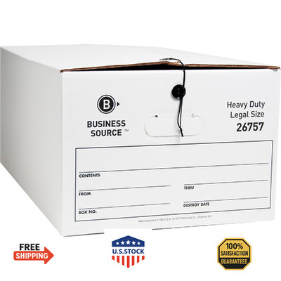 Business Source String/Button Medium Duty Storage Box
