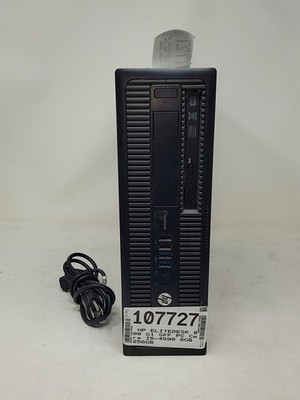 HP ELITEDESK 800 G1 SFF PC Core I5-4590 8GB 256GB