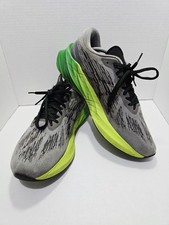 Asics Novablast 3 Men  s Running Shoes 1011B458 Gray Yellow Size 12
