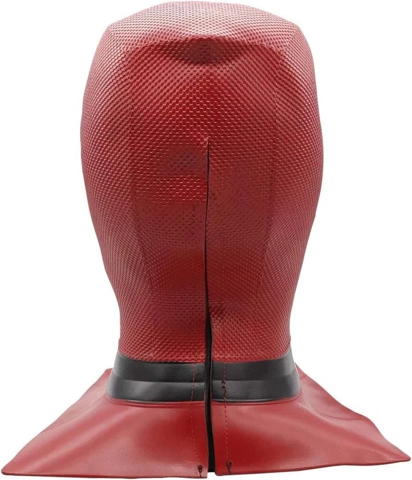 Deadpool Latex Mask - Superhero Cosplay & Halloween Accessory - Image 3 of 4