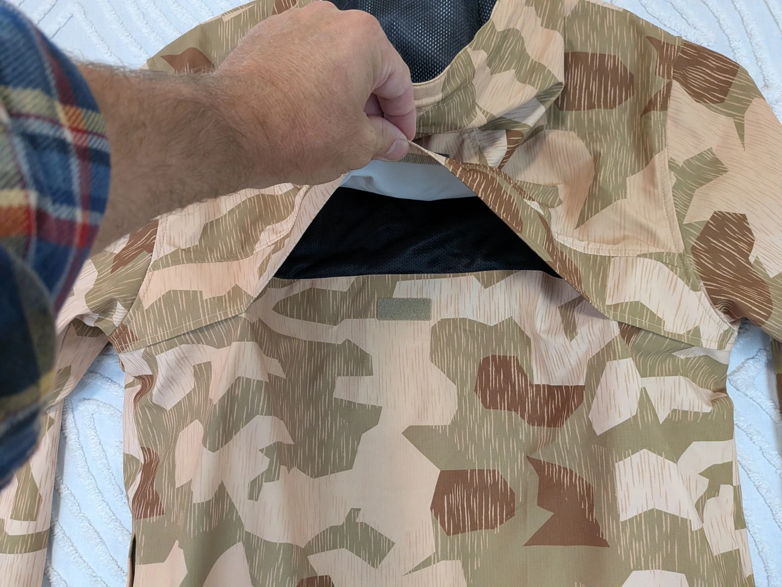 QILO x Onward Research Nordwind WR Anorak Aridtarn Camo Mens Size XL Tactical - product detail image 13